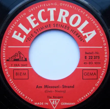 Die Rangers - Joe Der Cowboy / Am Missouri-Strand