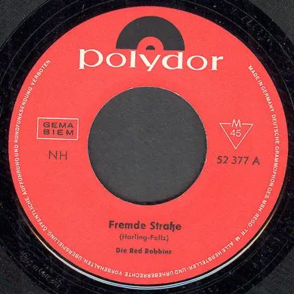 Die Red Robbins - Fremde Straße
