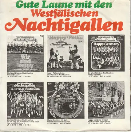 Die Westfälischen Nachtigallen - Mein Vater War Ein Wandersmann / Rendez-Vous