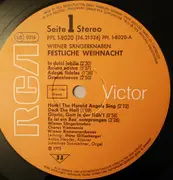 LP - Die Wiener Sängerknaben - Festliche Weihnacht