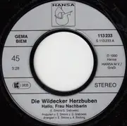 7inch Vinyl Single - Die Wildecker Herzbuben - Hallo Frau Nachbarin