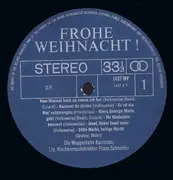 LP - Die Wuppertaler Kurrende , Franz Schneider - Frohe Weihnacht