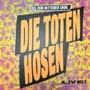 LP & CD - Die Toten Hosen - Bis Zum Bitteren Ende (Live!) - Hardcover, Booklet, 2 CDs