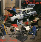 LP - Die Toten Hosen - Opel-Gang - GREEN/RED VIRGIN LABELS