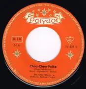 7inch Vinyl Single - Die Tschikolino's , Die Choo - Choo's - Tschikolino ´Hm´  /  Choo - Choo - Polka - Company Sleeve
