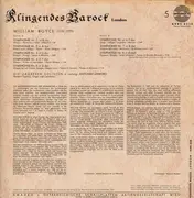 LP - Die Zagreber - Klingendes Barock 5 - London
