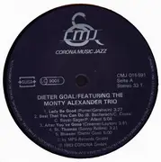 LP - Dieter Goal Featuring The Monty Alexander Trio - Goal