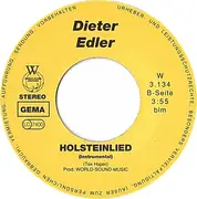 7inch Vinyl Single - Dieter Edler - Holsteinlied