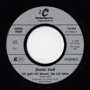 7inch Vinyl Single - Dieter Hoff - Ich Geh' Mit Denen Die Ich Liebe