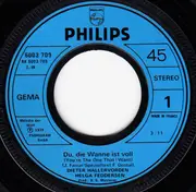 7inch Vinyl Single - Dieter Hallervorden / Helga Feddersen - Du, Die Wanne Ist Voll (You're The One That I Want) / Disco Dussl