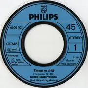 7inch Vinyl Single - Dieter Hallervorden - Tango Zu Dritt