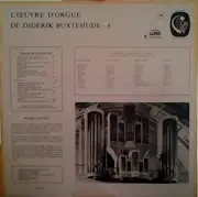 LP - Buxtehude / Mireille Lagacé - L'Oeuvre d'Orgue De Diderik Buxtehude - 4 - Gatefold