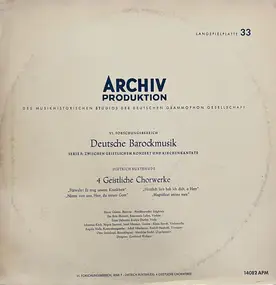 Dietrich Buxtehude - Deutsche Barockmusik, Geistliche Chorwerke