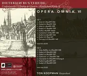 Double CD - Dieterich Buxtehude , Ton Koopman - Opera Omnia VI (Harpsichord Works 2)