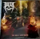 LP - Dieth - To Hell And Back - Red / Black Marbled vinyl, Ltd Ed