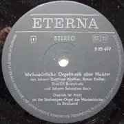 LP - Dietrich Wilhelm Prost - Weihnachtliche Orgelmusik Alter Meister