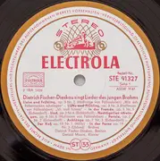 LP - Johannes Brahms - Dietrich Fischer-Dieskau Singt Lieder Des Jungen Brahms
