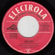 7inch Vinyl Single - Dietrich Fischer-Dieskau / Hertha Klust - Ludwig van Beethoven - Adelaide Op. 46 / In Questa Tomba Oscura / Ich Liebe Dich