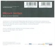 CD-Box - Dietrich Grönemeyer - Mensch bleiben