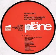 LP - Dietrich Kittner - Dein Staat Das Bekannte Unwesen