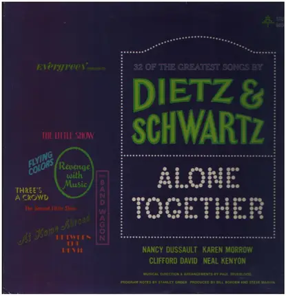Dietz & Schwartz - Alone Together