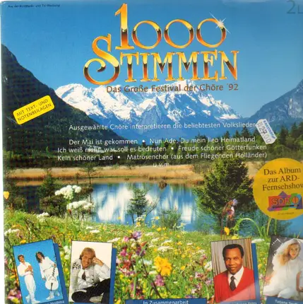 Diego Modena, Simon Estes, Tatjana Seyffert - 1000 Stimmen
