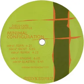 DIEGO CAPRI & ANDREA GENTILE - MINIMAL CONFIGURATION