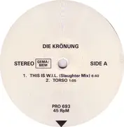12inch Vinyl Single - Die Krönung - This Is W.I.L. - Promo