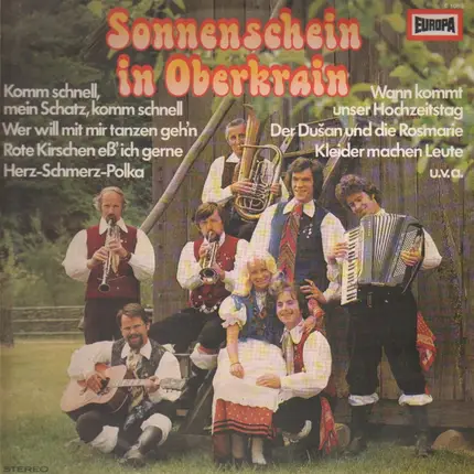 Die lustigen Oberkrainer - Sonnenschein in Oberkrain