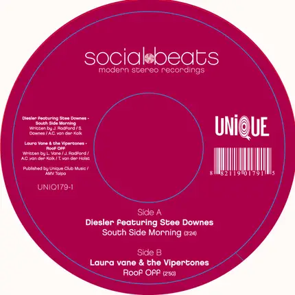 Diesler / Laura Vane & The Vipertones - South Side Morning / Roof Off