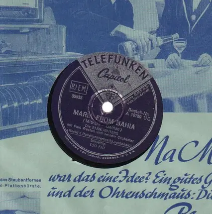 Die Starlighters - Maria From Bahia/ Too Fat