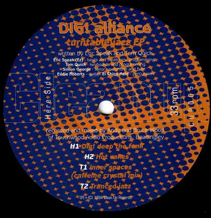 DIG! Alliance - Turntable Jazz EP