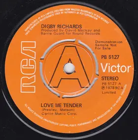 Digby Richards - Love Me Tender