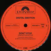 12inch Vinyl Single - Digital Emotion - Don't Stop