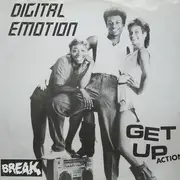 12inch Vinyl Single - Digital Emotion - Get Up Action - Red Translucent Vinyl