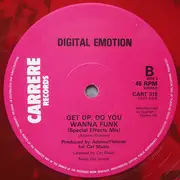 12inch Vinyl Single - Digital Emotion - Get Up Action - Red Translucent Vinyl