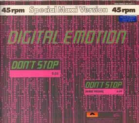 Digital Emotion - Don't Stop