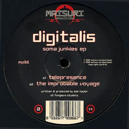 Digitalis - Soma Junkies EP