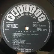 LP - Digno Garcia Y Sus Carios - Greatest Hits