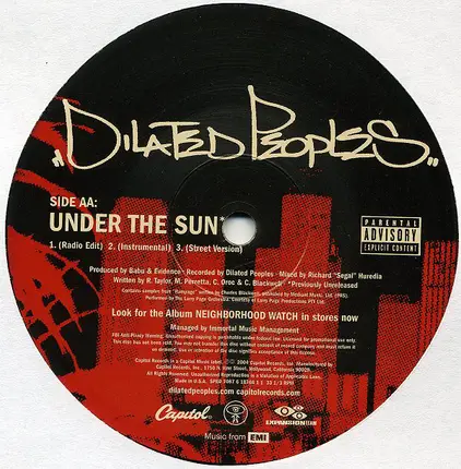 Dilated Peoples - Marathon / Under The Sun