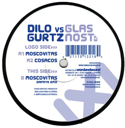 Dilo vs. Gurtz - Glasnost EP