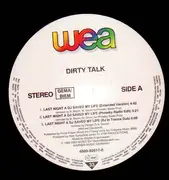 2 x 12inch Vinyl Single - Dirty Talk. - Last Night A DJ Saved My Live