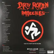 LP - Dirty Rotten Imbeciles - Dealing With It - transparent red pressing