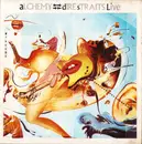Double LP - Dire Straits - Alchemy - Dire Straits Live
