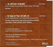 CD Single - Dirk Bach - Ich Will Keine Schokolade