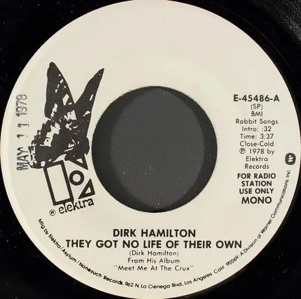 Dirk Hamilton - They Got No Life Of Their Own