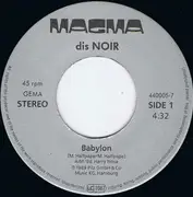 7inch Vinyl Single - Dis Noir - Babylon