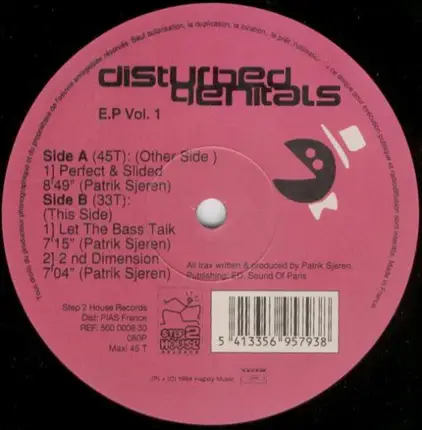 Disturbed Genitals - E.P. Vol. 1