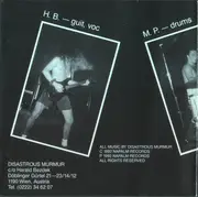 CD - Disastrous Murmur - Where The Blood For Ever Rains
