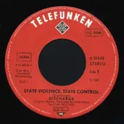7'' - Discharge - State Violence State Control